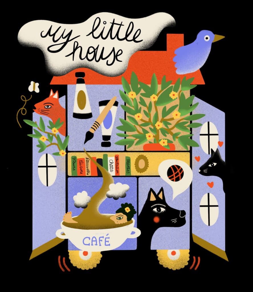 My Little House illustration